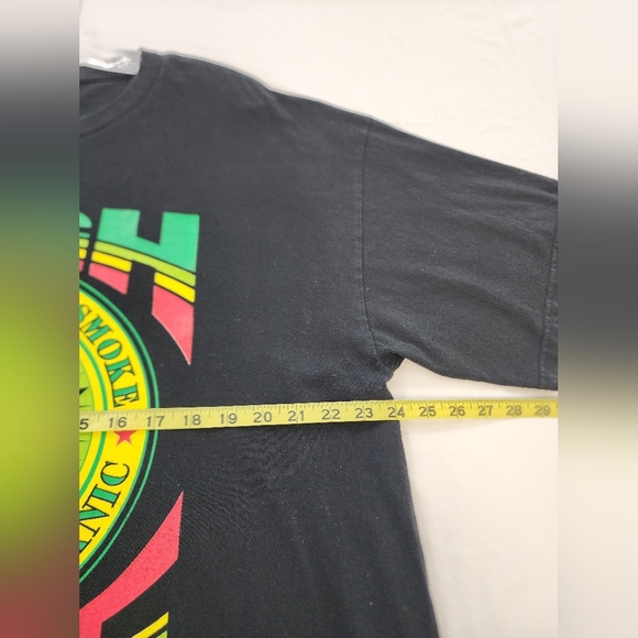 High Life Graphic T-Shirt with Leaf Design, sz XL (No Tag) - Picture 10 of 11